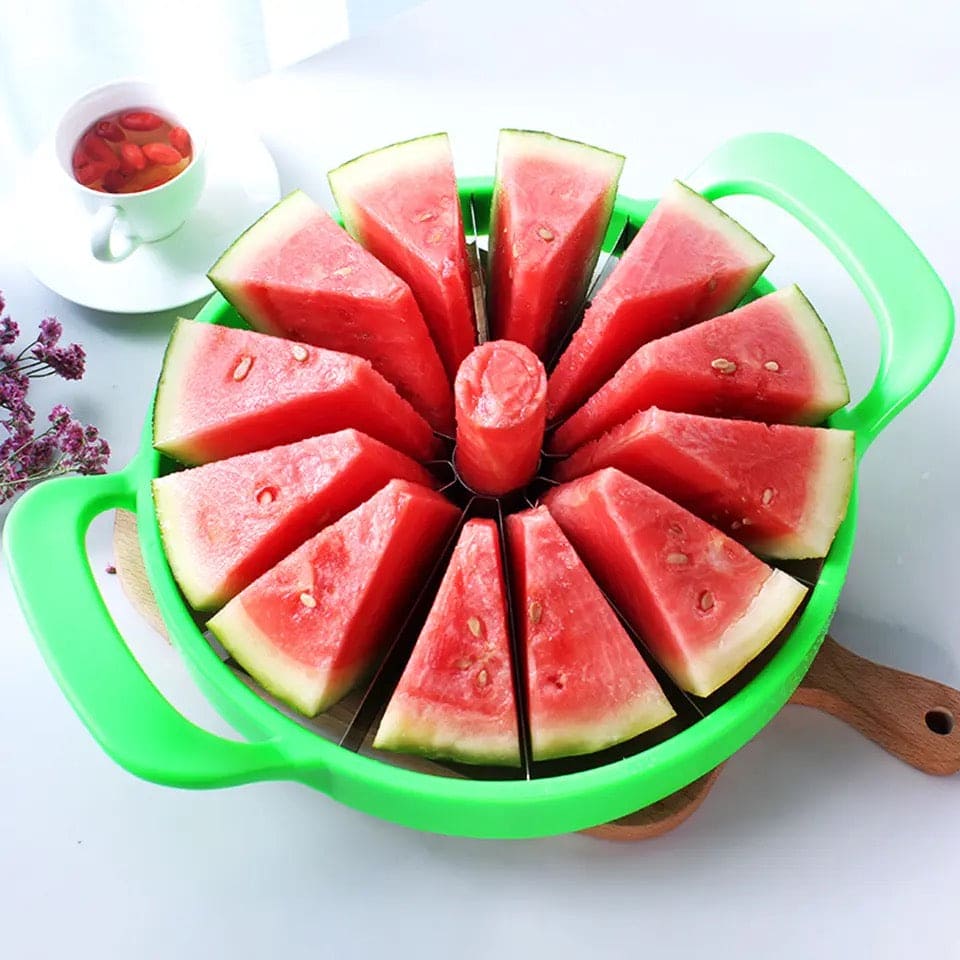 Stainless Steel Watermelon Cutter, Watermelon Slicer, Fruit and Vegetable Cutter Stainless Steel Watermelon Cutter, Watermelon Slicer, Fruit and Vegetable Cutter